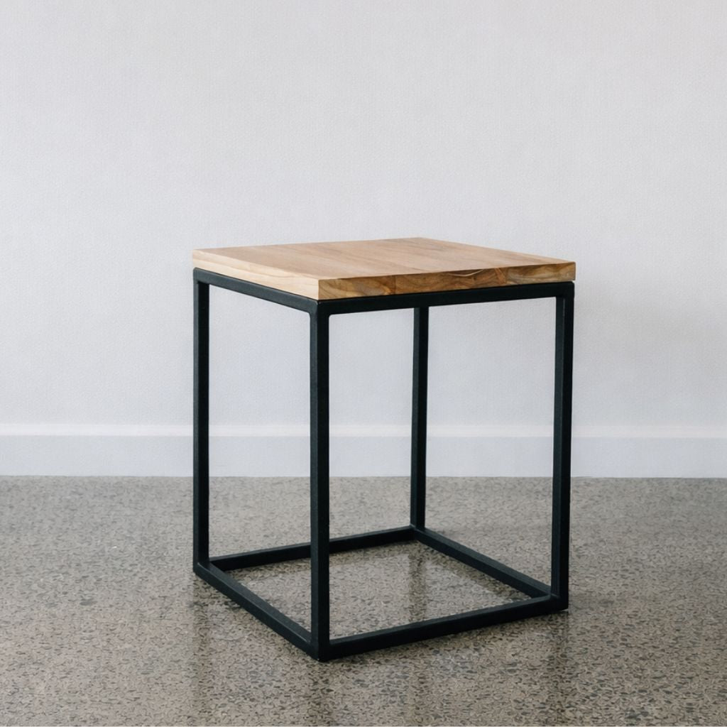 Mesita Berlín Con Madera