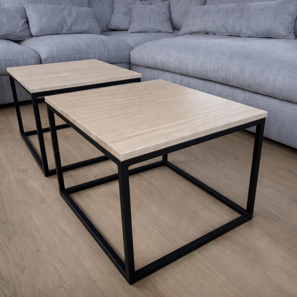 Mesita Berlín Con Madera