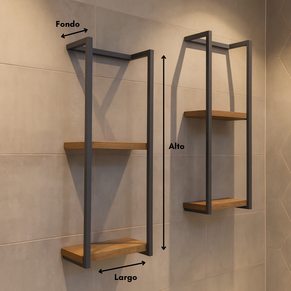 Estantería Vertical de Pared