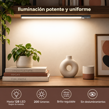 Pack de 2 Luces LED Inalámbricas con Sensor