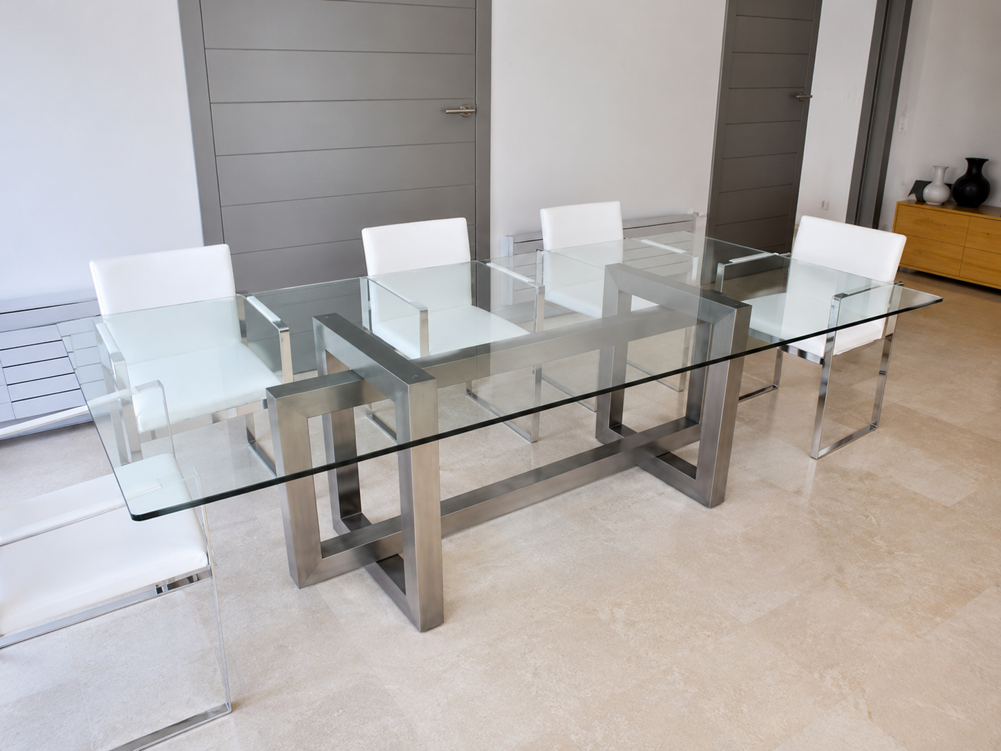 Mesa Ginebra con Cristal