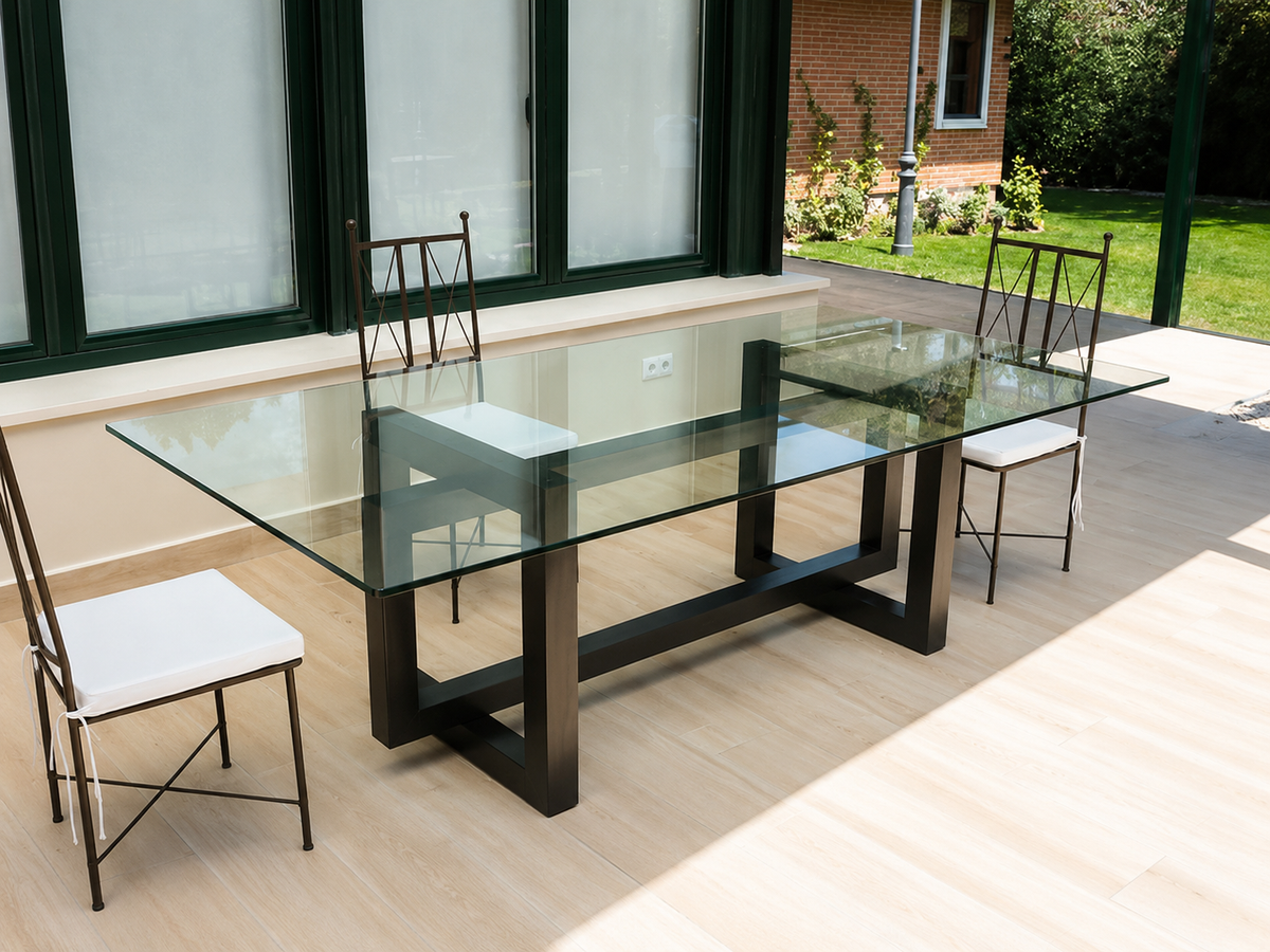Mesa Ginebra con Cristal