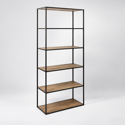 Estantería Oslo Con Madera