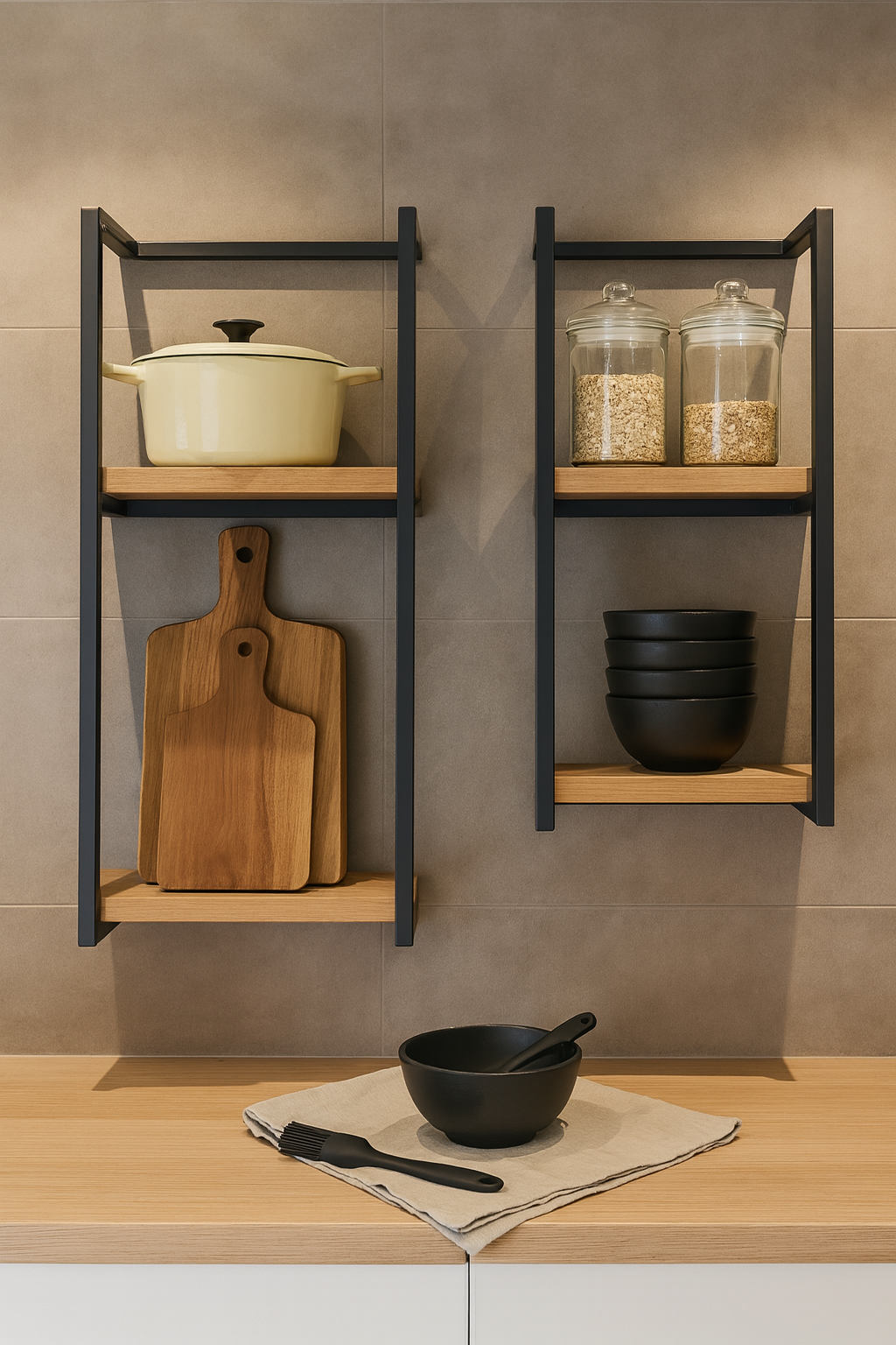 Estantería Vertical de Pared