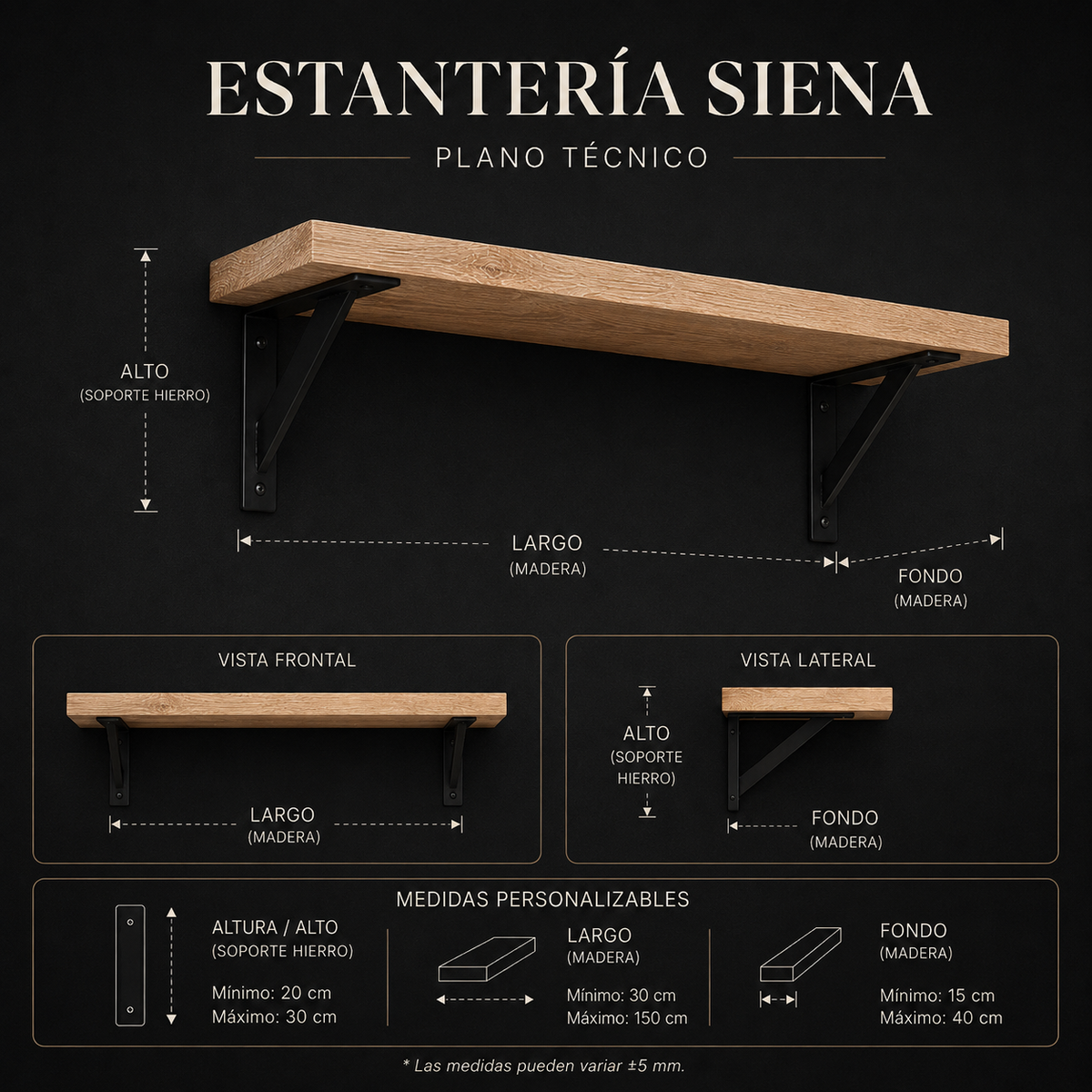 Estantería Siena