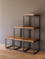 Estantería estilo industrial