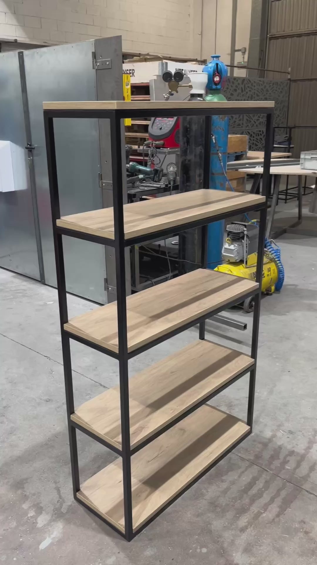 Estantería Oslo Con Madera